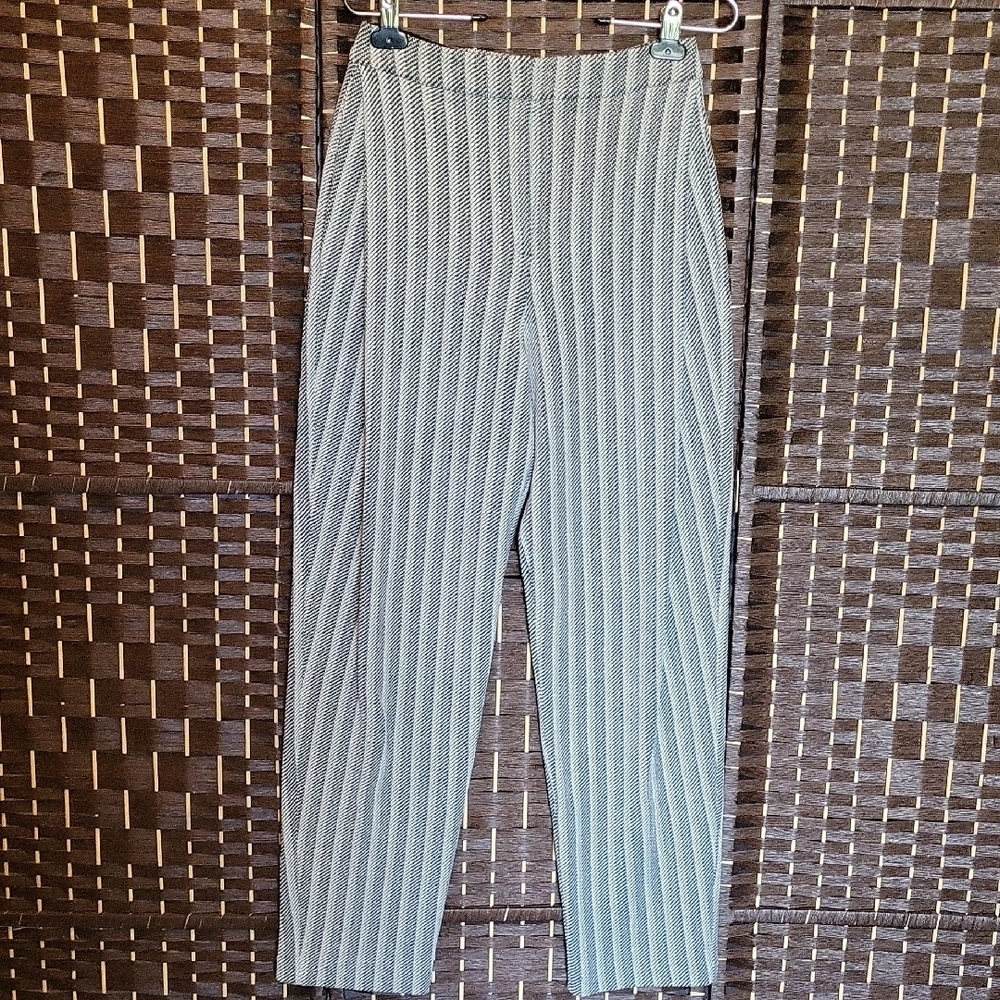 Emporio Armani Icon Black and White Striped Garment